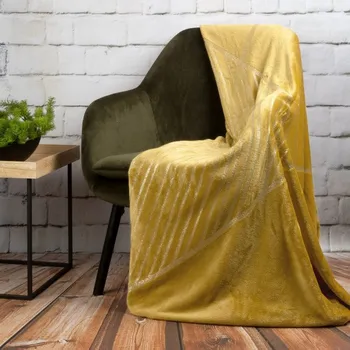 Přehoz na lůžko Deka GINKO 3 medová