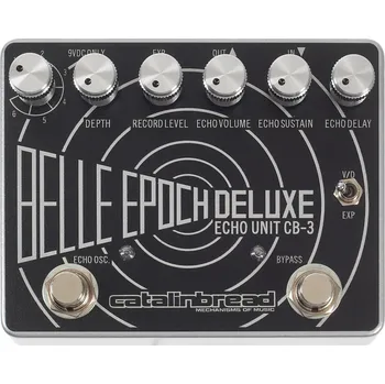 Kytarový efekt Catalinbread BELLE EPOCH DELUXE BLACK ON SILVER + prodloužená záruka 3 roky