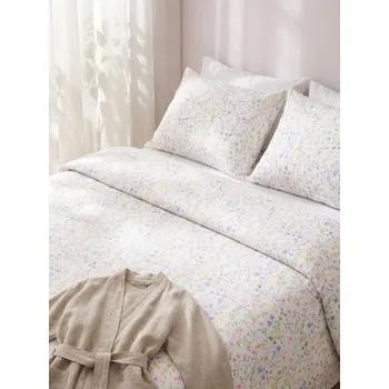 Povlečení Sinsay - Bavlněná sada povlečení s květy - vícebarevná - 140HJ-MLC - 140HJ-MLC-ONE