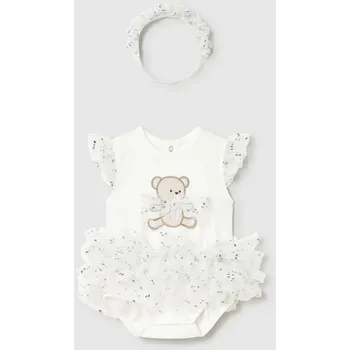 Kojenecké body Mayoral Newborn 1729.2B.Newborn.PPY2 béžová 01X, vel. 80