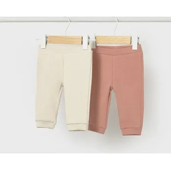 Kojenecké tepláky Mayoral Newborn 2-pack 1740.2A.Newborn.PPY2 růžová 38X, vel. 80