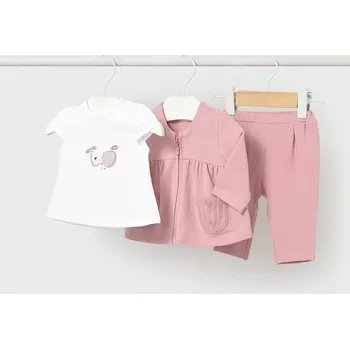 Kojenecká souprava Kojenecká tepláková souprava Mayoral Newborn 1825.2F.Newborn.PPY2 růžová 30X, vel. 86