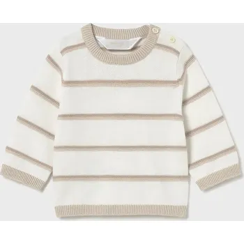 Dívčí svetr Dětský bavlněný svetr Mayoral Newborn 1302.1M.Newborn.PPY2 béžová 01X, vel. 86