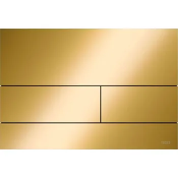 Splachovací tlačítko Tece TECEsquare - Ovládání splachování, lesklá zlatá 9240839