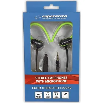 Sluchátka ESPERANZA SLUCHÁTKA DO UŠÍ S MIKROFONEM