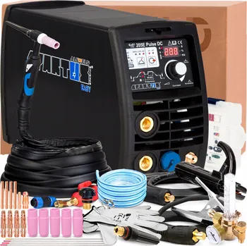 Svářečka Svářečka SPARTUS EASYTIG 205E PULSE DC 230V 200A MMA HOT START, hořák 4M