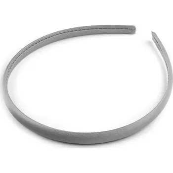Náramek Saténová čelenka do vlasů, malé, 14 šedá nejsvětlejší