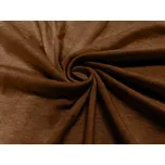 Prostěradlo Jersey lux tmavě hnědá 200x90