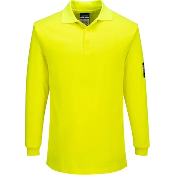 PORTWEST Polokošile FR805 Modaflame Knit FR, dlouhý rukáv POR-FR805YERXL XL Žlutá