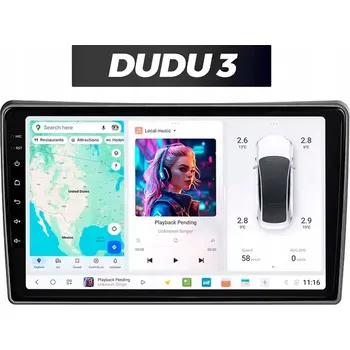Autorádio Android Autorádio DUDU 3 pro Citroen C5 2010-2016 4/64 | CarPlay, Bluetooth, GPS