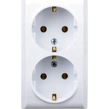 Elektrická zásuvka Ospel Elektrická Zásuvka zásuvka bílá