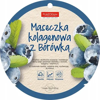 Pleťová maska Pleťová maska v plátýnku Purederm 18 ml