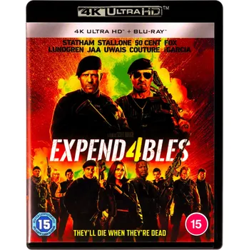 The Expend4Bles Blu-ray 4K disk