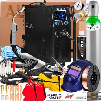 Svářečka Svářečka SPARTUS EASYMIG 375 400V 350A Synergie TIG Lift Měkké pájení FLUX