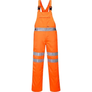 Pánské kalhoty PORTWEST Kalhoty Hi-Vis RIS RT43 s laclem, reflexní POR-RT43ORRXXXL 3XL Oranžová