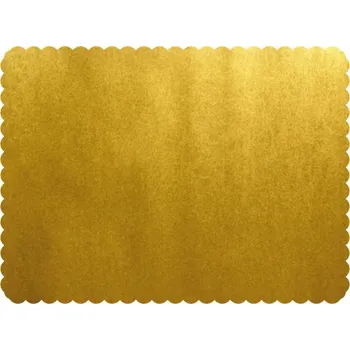 TUBA Podložky lepenkové zlaté 36x47 cm, 25 ks