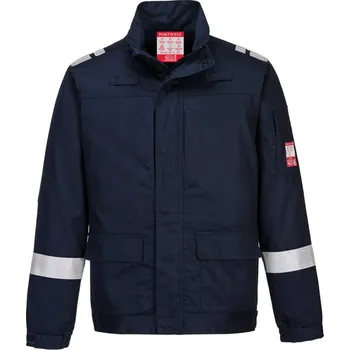 pracovní bunda PORTWEST Bunda Bizflame Plus FR601, lehká POR-FR601NARXXXL 3XL Navy