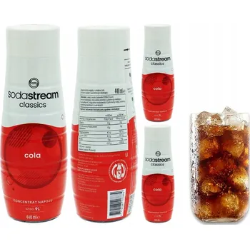 Sirup pro výrobník sody Sodastream sirup koncentrát do saturátoru 3x cola