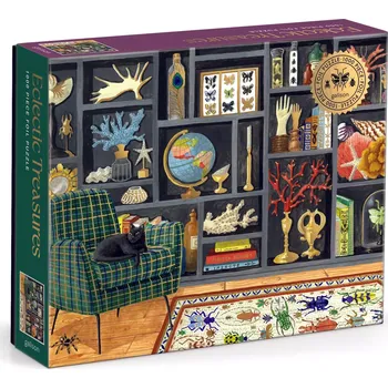 Puzzle Metalické puzzle Eklektické poklady 1000 dílků GALISON