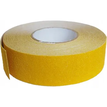 Lepicí páska Protiskluzová páska žlutá, šířka 1 m