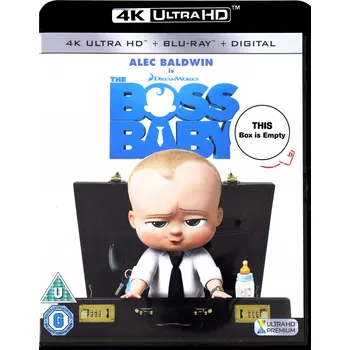 Blu-ray film The Boss Baby (Dzieciak rządzi) – 4K Blu-ray disk