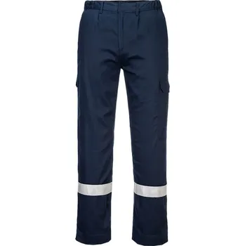 montérky PORTWEST Kalhoty FR412 do pasu, odolné proti teplu POR-FR412NARXXXL 3XL Navy