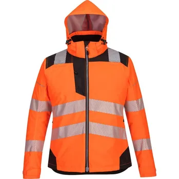 pracovní bunda PORTWEST Bunda PW382, zimní, dámská POR-PW382OBRXXL 2XL Oranžová/černá
