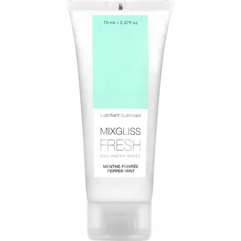 Lubrikační gel INTIMNÍ GEL LUBRIKANT NA VODNÍ BÁZI MIXGLISS MÁTOVÁ PŘÍCHUŤ 70ML