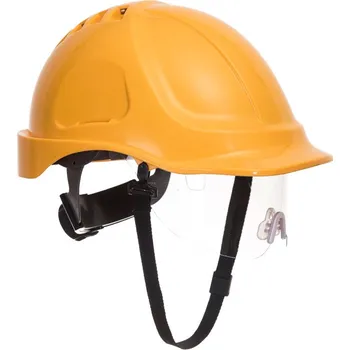 Pracovní přilba PORTWEST Přilba Endurance Visor PW55 POR-PW55YER Žlutá