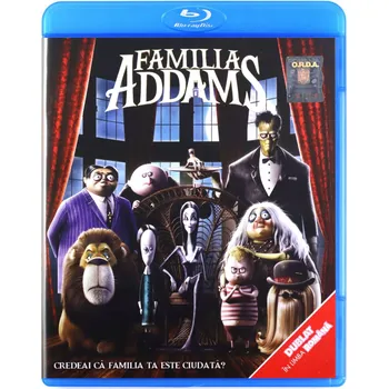 Blu-ray film Rodzina Addamsów Blu-ray disk