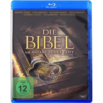 Blu-ray film BIBLIA BLU RAY HUSTON NERO PARKS RIETTY HARRIS Blu-ray disk