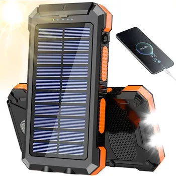 Powerbanka POWER BANK SOLARNY 26800MAH NABÍJENÍ 55W 2xUSB OCHRANA PŘEPĚTÍ