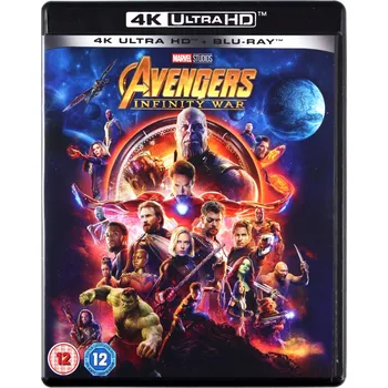 Avengers: Infinity War Blu-ray 4K disk