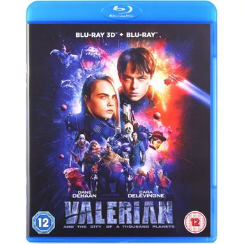 Blu-ray film Valerian and the City of a Thousand Planets Blu-ray Blu-ray disk