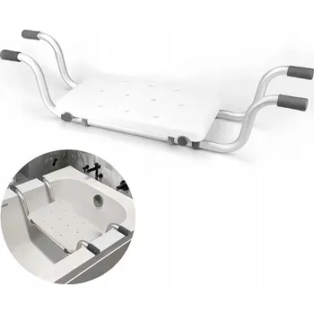 Koupelnové sedátko Ławka na wannę dla seniora siedzisko do wanny Ławeczka Krzesełko Aluminiowe