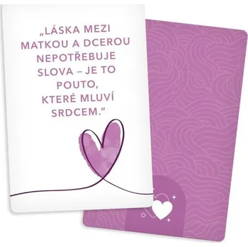 Desková hra Karetní výzvy - Pro maminku a dceru