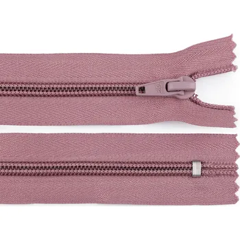 Zip Spirálový zip No 5 délka 18 cm POL, malé, 171512 lila