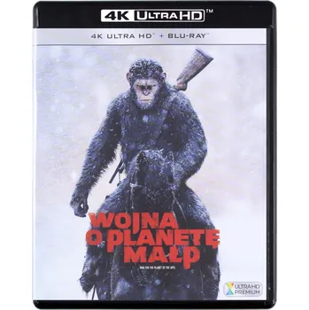 Blu-ray film Wojna o planetę małp Blu-ray 4K disk