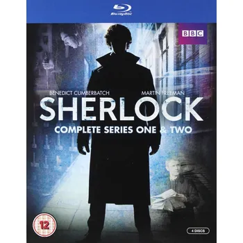 Blu-ray film Sherlock Complete Series One & Two Blu-ray disk