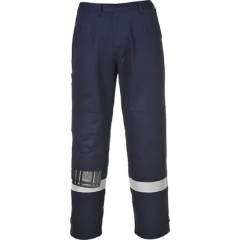 montérky PORTWEST Kalhoty Bizflame Plus FR26, do pasu POR-FR26NARXXXL 3XL Navy Standartní