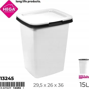 Odpadkový koš Odpadkový koš 15L s víkem