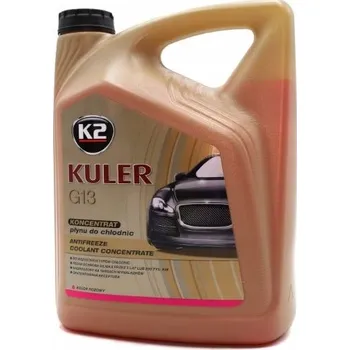 Náplň do chladiče a ostřikovače K2 KULER Nemrznoucí kapalina růžová 5L