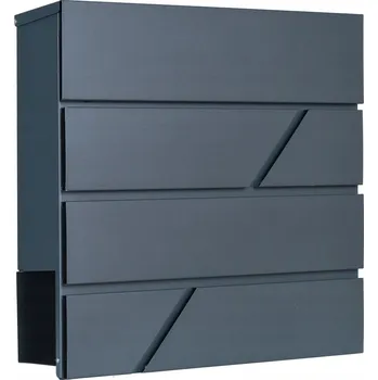 Poštovní schránka Poštovní schránka Gockowiak s držákem na noviny, šedá