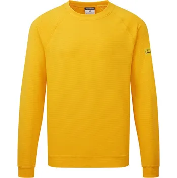 pracovní mikina PORTWEST Mikina ESD AS24, antistatická POR-AS24YE3XL XL Žlutá deep