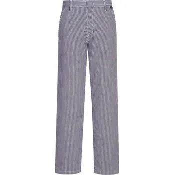 Pracovní zástěra PORTWEST Kalhoty Barnet Chefs C075 do pasu POR-C075CHRXL XL Modrá kostka