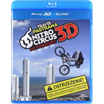 Travis Pastrana- Nitro Circus Blu-ray 2D,3D Blu-ray 3D disk