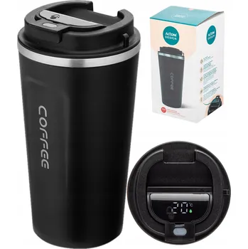 Termoska Termohrnek Termoska s LCD displejem Smart na kávu, čaj Altom 510 ml
