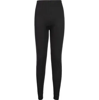 Pánské termoprádlo PORTWEST Termo legíny B125, dámské POR-B125BKRXXL 2XL Černá