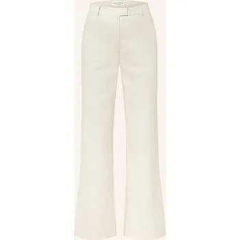 Dámské kalhoty Marc O'polo Dámské Marlene Kalhoty Se Lnem, 195 silky stone, 42
