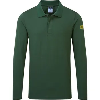 Pánské tričko PORTWEST Polokošile AS23 Anti-Static ESD Polo, krátký rukáv POR-AS23FGRXXXL 3XL Zelená forest